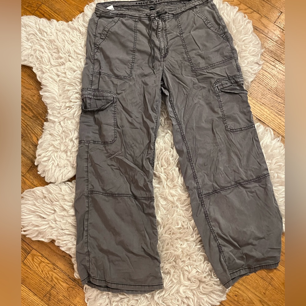 Baggy wide leg pant from American Eagle🩶